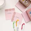 Stationery Kawaii Therapy | Kawaii Milk Peach Bear Memo Notepads