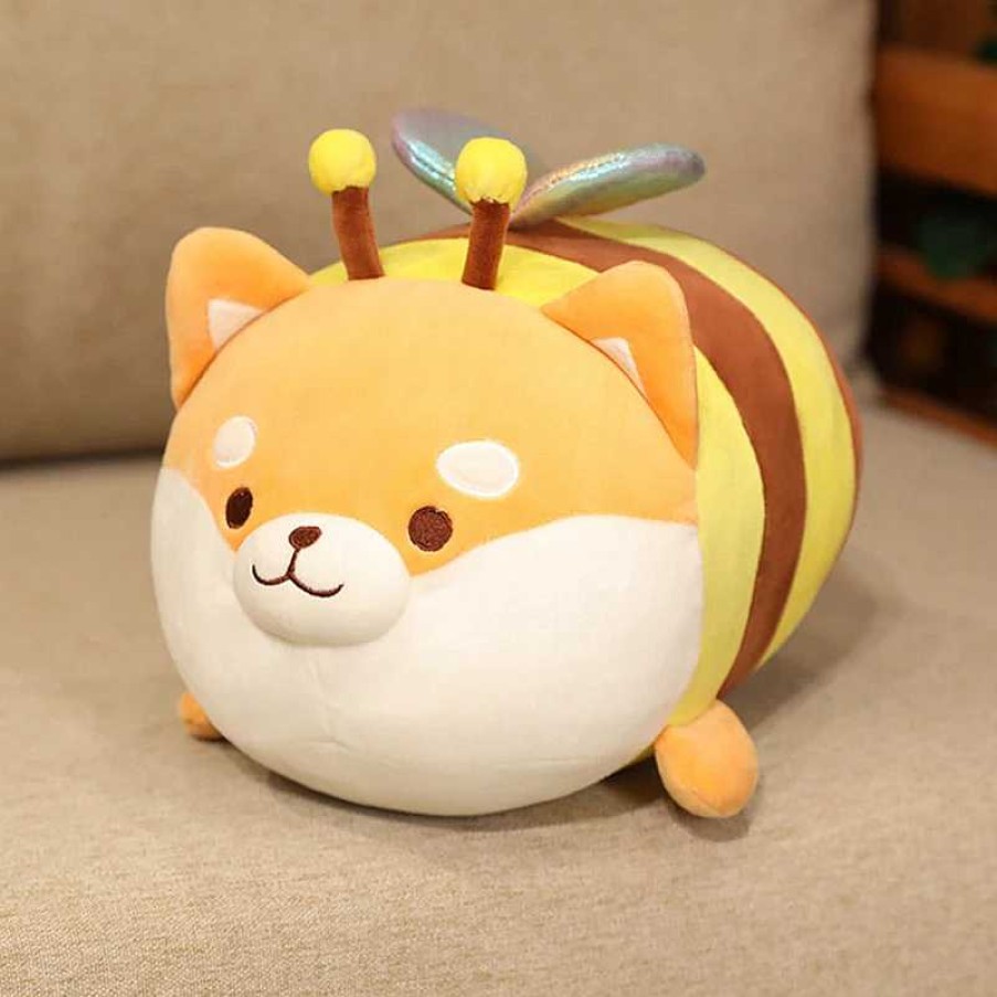 Plushies Kawaii Therapy | Kawaii Therapy Shiba Inu Bee Plush (50Cm) Special Edition Shiba Bee