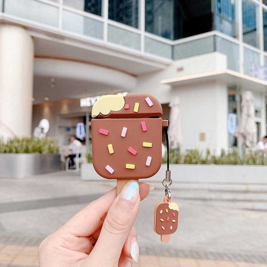 Accessories Kawaii Therapy | Kawaii Popsicle Ice Cream Protective Earphone Case