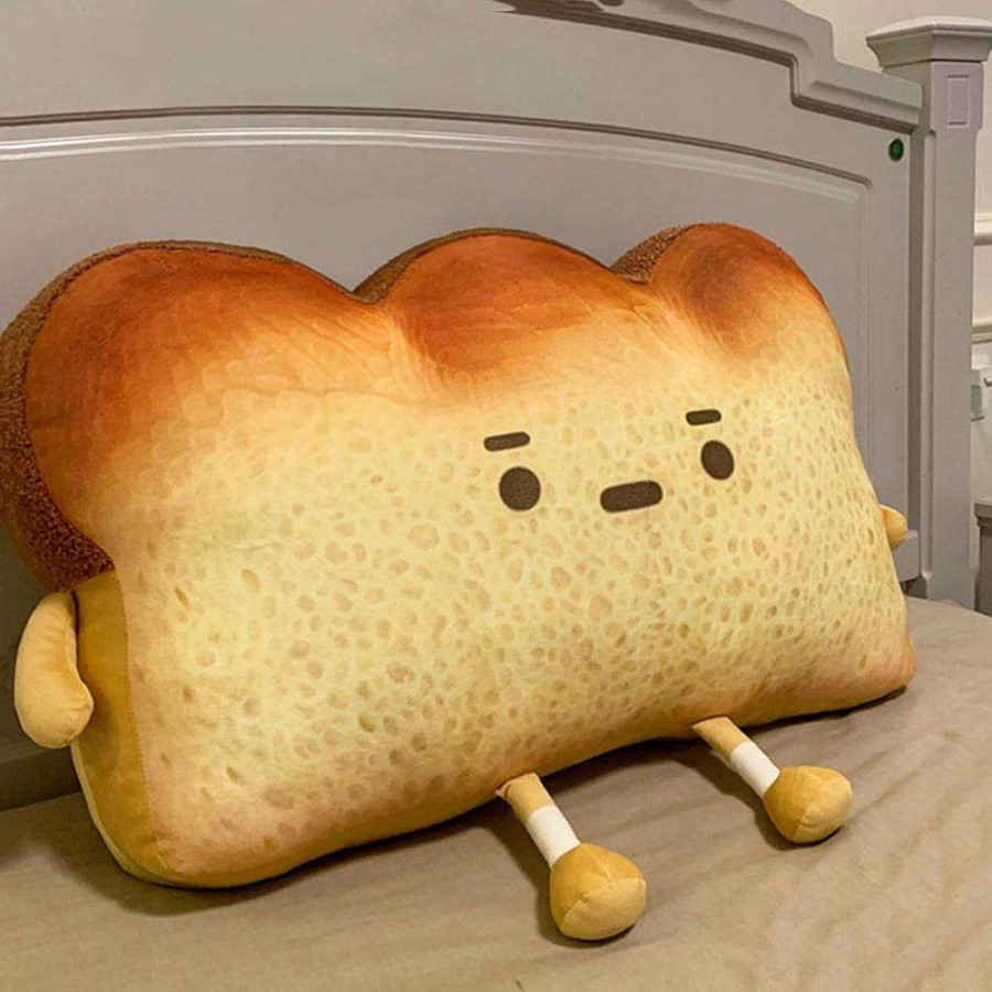 Plushies Kawaii Therapy | Kawaii Bread Toasty Plush (40Cm) Limited Edition