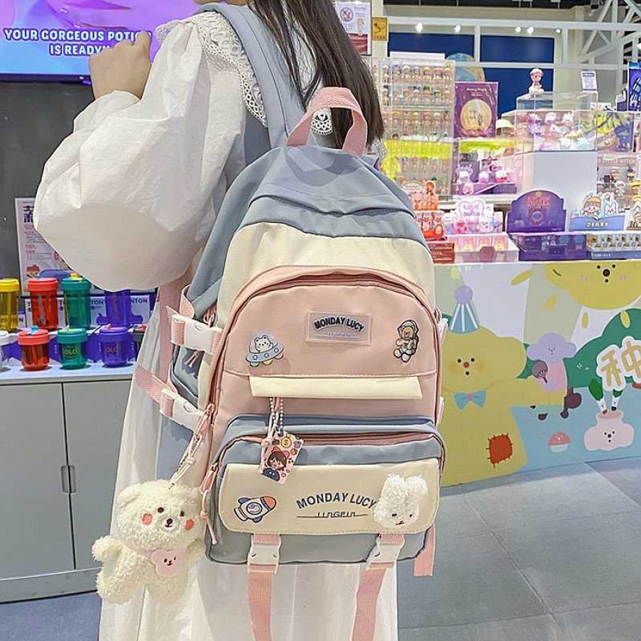 Bags Kawaii Therapy | Kawaii Harajuku Style Pastel College Backpack