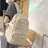 Bags Kawaii Therapy | Kawaii Multipocket Solid Pastel Korea Style Backpack