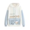 Clothing Kawaii Therapy | Kawaii Cat Fish Ears Hoodie Limited Edition