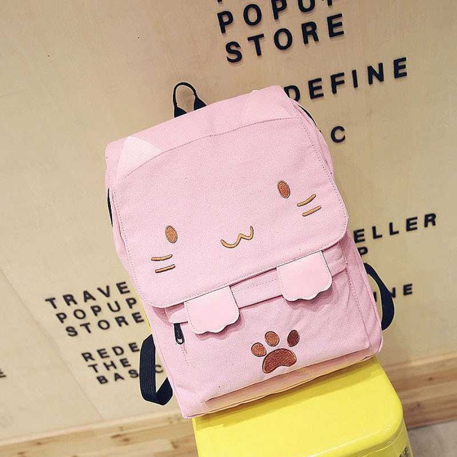 Bags Kawaii Therapy | Kawaii Neko Cat Harajuku Backpack