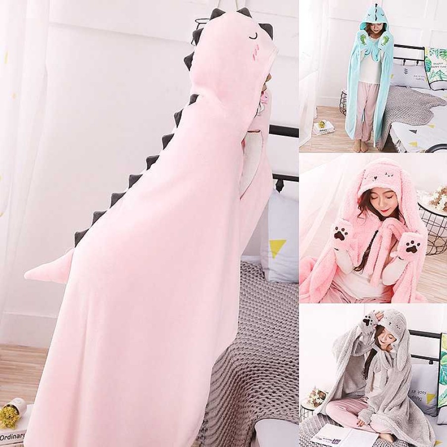 Clothing Kawaii Therapy | Kawaii Dinosaur Harajuku Cloak Limited Edition