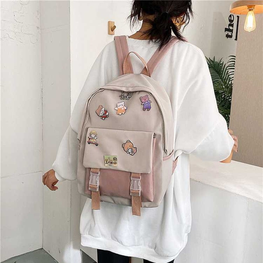 Bags Kawaii Therapy | Kawaii Canvas Korea Style Shoulder Backpack