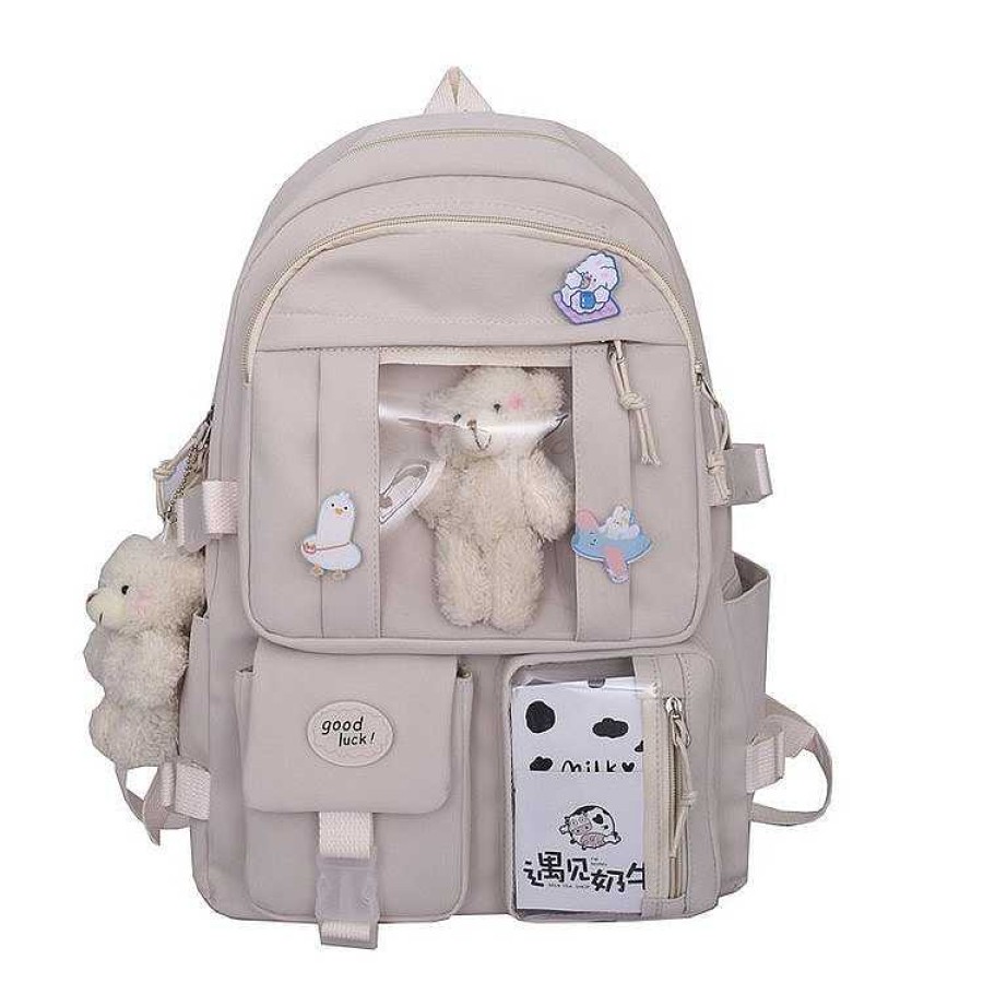 Bags Kawaii Therapy | Kawaii Japanese Style High School Multipocket Backpack