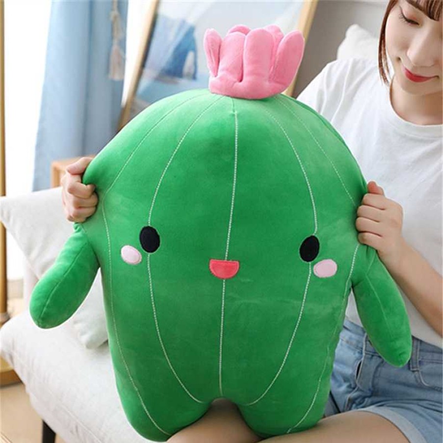 Plushies Kawaii Therapy | Kawaii Therapy Jumbo Cactus Plush (60Cm) Limited Edition