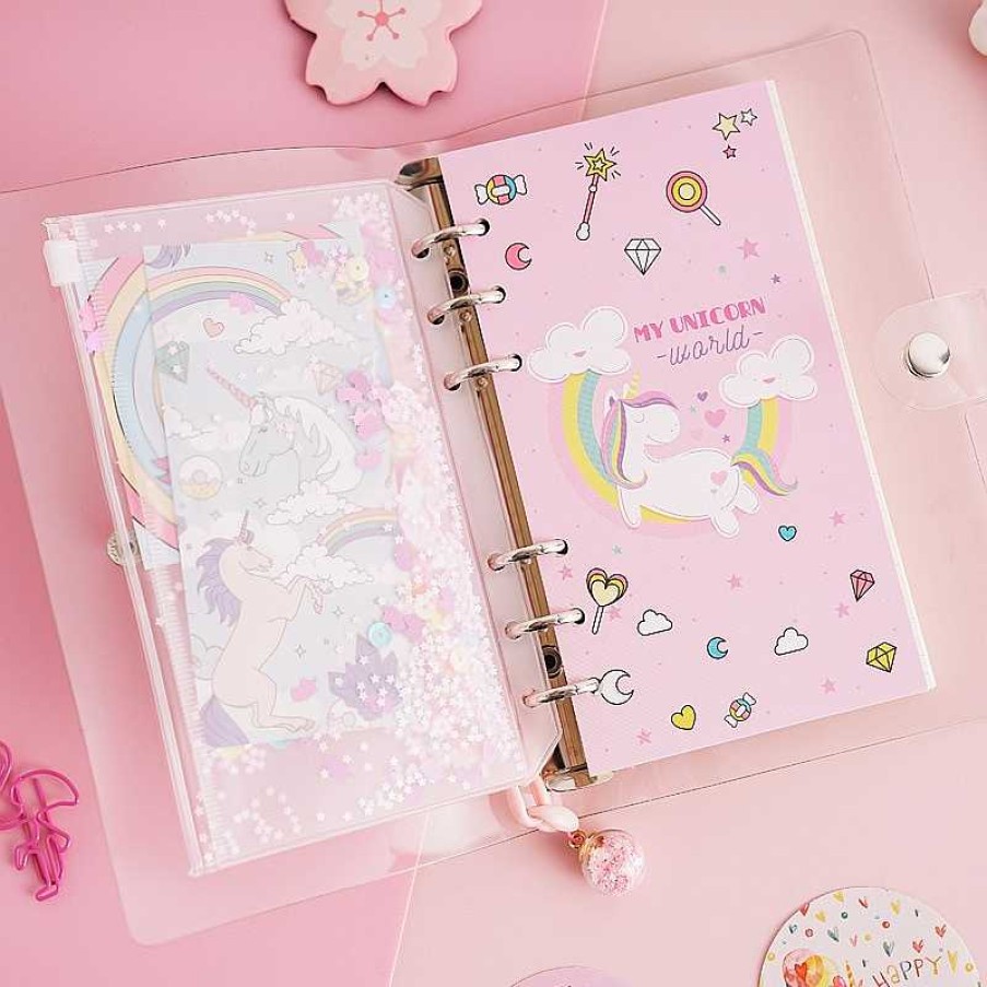 Stationery Kawaii Therapy | Kawaii Notebook Diary Set Unicorn