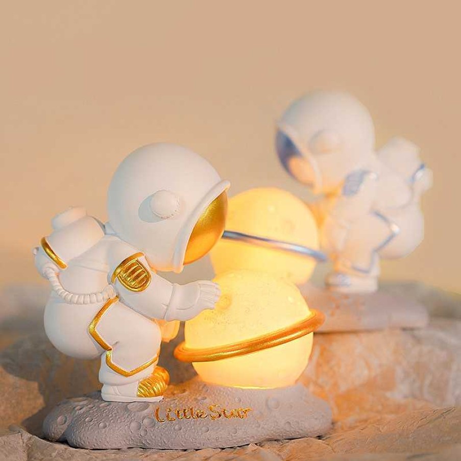 Accessories Kawaii Therapy | Kawaii Astronaut Planet Lamp Limited Edition