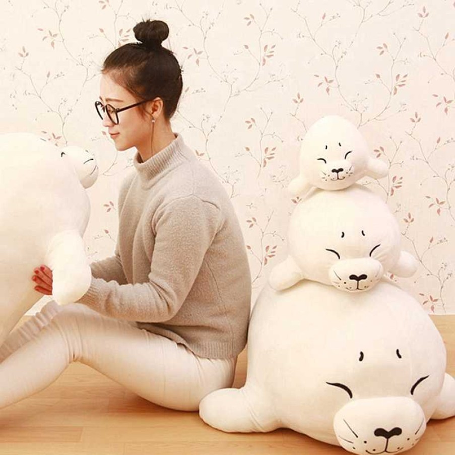 Plushies Kawaii Therapy | Kawaii Mochi Seal Plush Xl (80Cm) Limited Edition