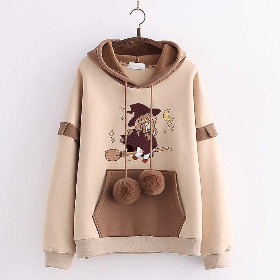 Clothing Kawaii Therapy | Kawaii Fairy Witch Harajuku Hoodie Special Edition