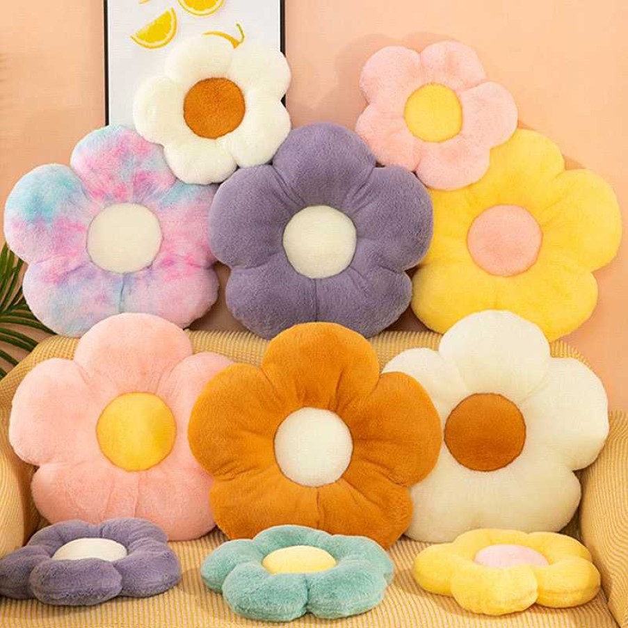 Plushies Kawaii Therapy | Kawaii Therapy Pastel Daisy Pillow Limited Edition