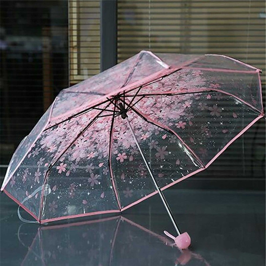 Accessories Kawaii Therapy | Kawaii Cherry Blossom Sakura Umbrella Limited Edition