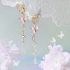 Accessories Kawaii Therapy | Kawaii Butterfly Cherry Blossom Earrings Limited Edition