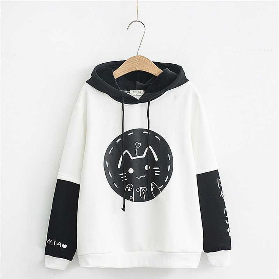 Clothing Kawaii Therapy | Kawaii Cat Harajuku Style Hoodie Special Edition