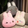 Plushies Kawaii Therapy | Kawaii Pastel Huggable Bunny Ears Pillow