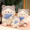 Plushies Kawaii Therapy | Kawaii Therapy Cat Fish Plush Doll (45Cm) Limited Edition