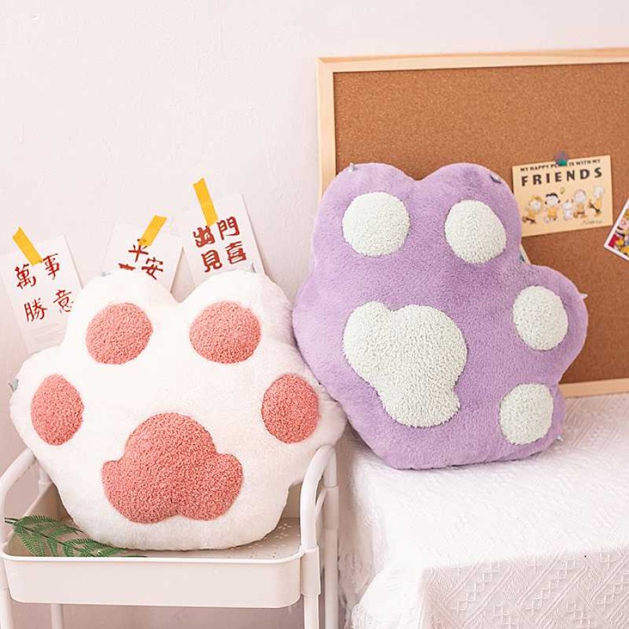 Plushies Kawaii Therapy | Kawaii Therapy Cat Paw Cushion Pillow