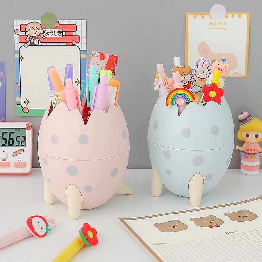 Accessories Kawaii Therapy | Kawaii Dinosaur Egg Pen Holder Limited Edition