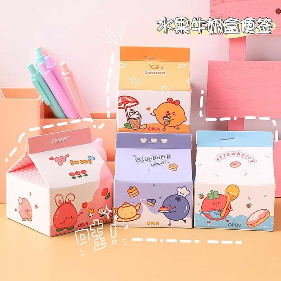 Stationery Kawaii Therapy | Kawaii Fruit Style Pastel Memo Notepads