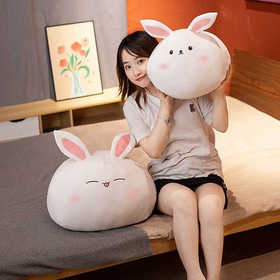 Plushies Kawaii Therapy | Kawaii Mochi Squishy Bunny Plush Xl (50Cm)