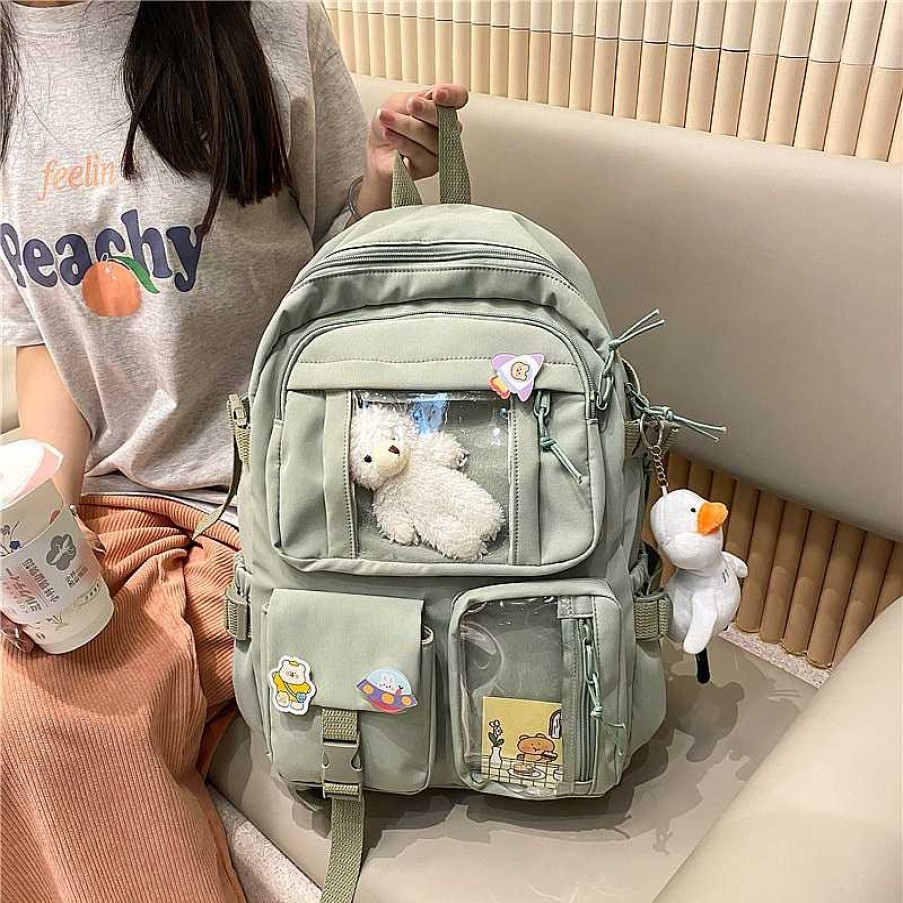 Bags Kawaii Therapy | Kawaii Korea Style Canvas Backpack Limited Edition