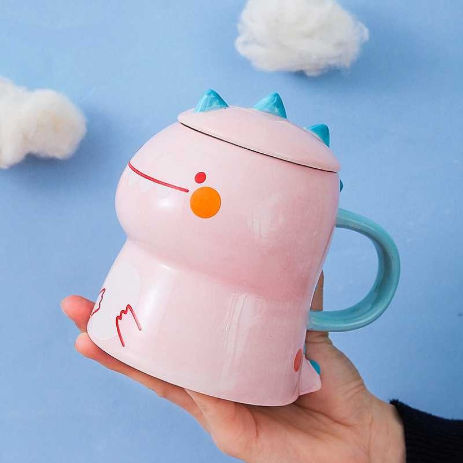 Bottles Kawaii Therapy | Kawaii Cute Dinosaur Ceramic Cup Limited Edition