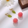 Accessories Kawaii Therapy | Kawaii Korean Style Peach Earrings Limited Edition