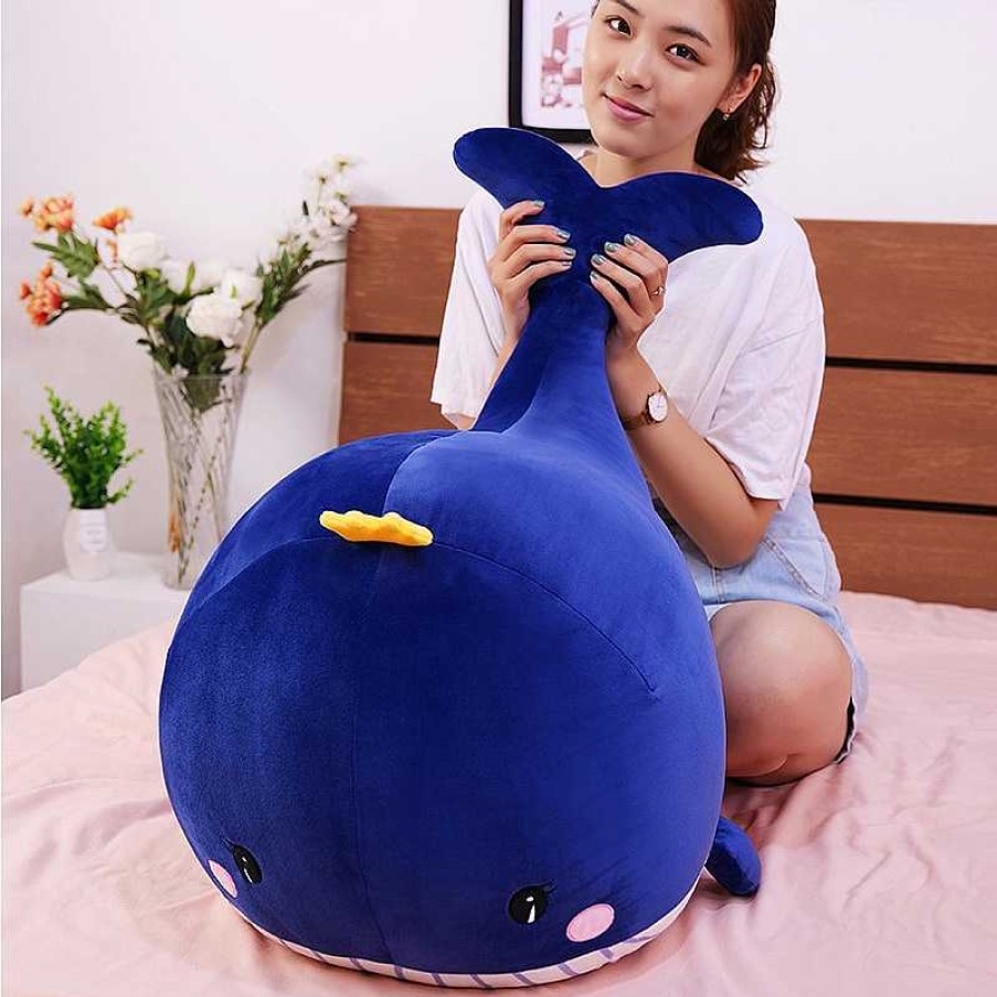 Plushies Kawaii Therapy | Kawaii Whale Plush Jumbo Edition (90Cm)