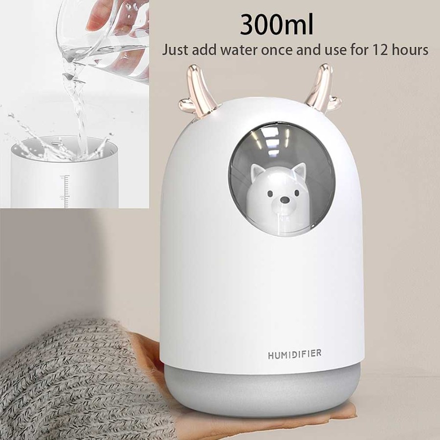 Accessories Kawaii Therapy | Kawaii Bear Lamp Usb Humidifier Limited Edition