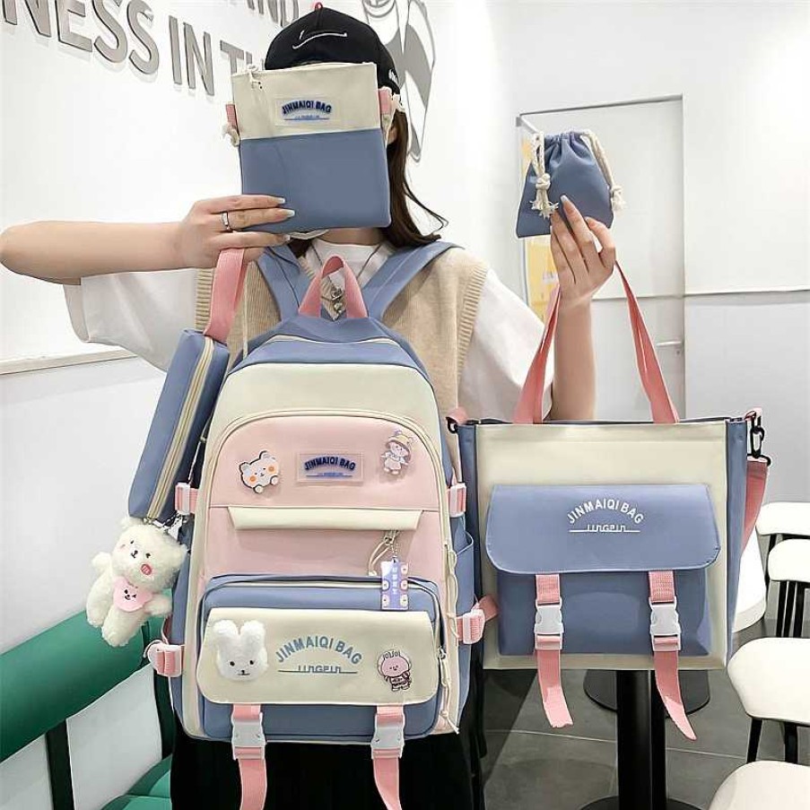 Bags Kawaii Therapy | Kawaii Pastel Harajuku Style Backpack Set Limited Edition