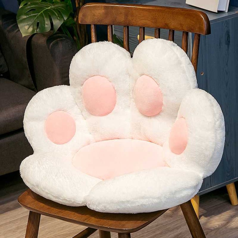 Plushies Kawaii Therapy | Kawaii Jumbo Cat Paw Seat Cushion Limited Edition