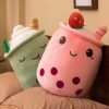 Plushies Kawaii Therapy | Kawaii Bubble Tea Fruit Series Plush Xl (50Cm)