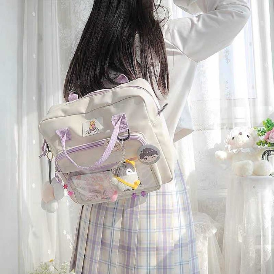 Bags Kawaii Therapy | Kawaii Ita Style College Harajuku Shoulder Bag