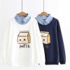 Clothing Kawaii Therapy | Kawaii Milk Japanese Style Hoodie