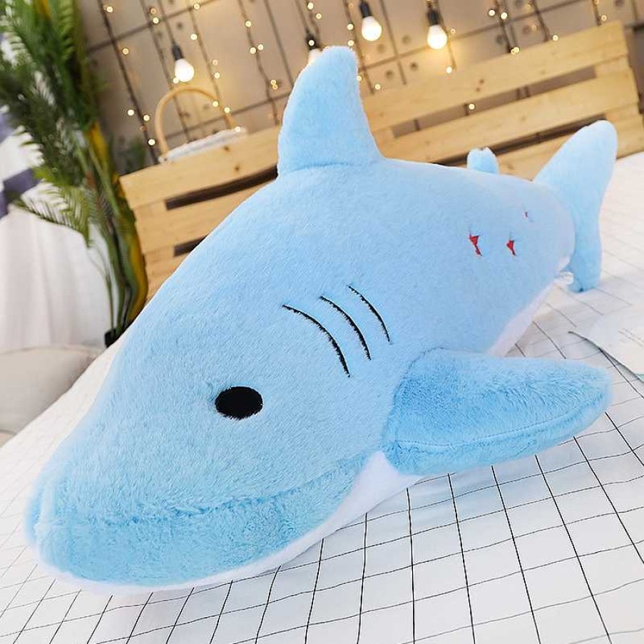 Plushies Kawaii Therapy | Kawaii Pastel Jumbo Shark Plush (90Cm) Special Edition