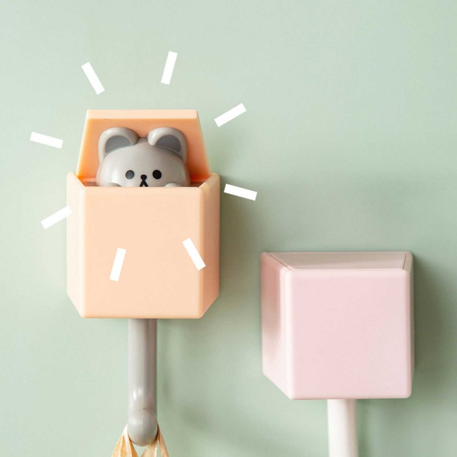 Accessories Kawaii Therapy | Kawaii Neko Cat Pop Up Sticky Wall Hanger