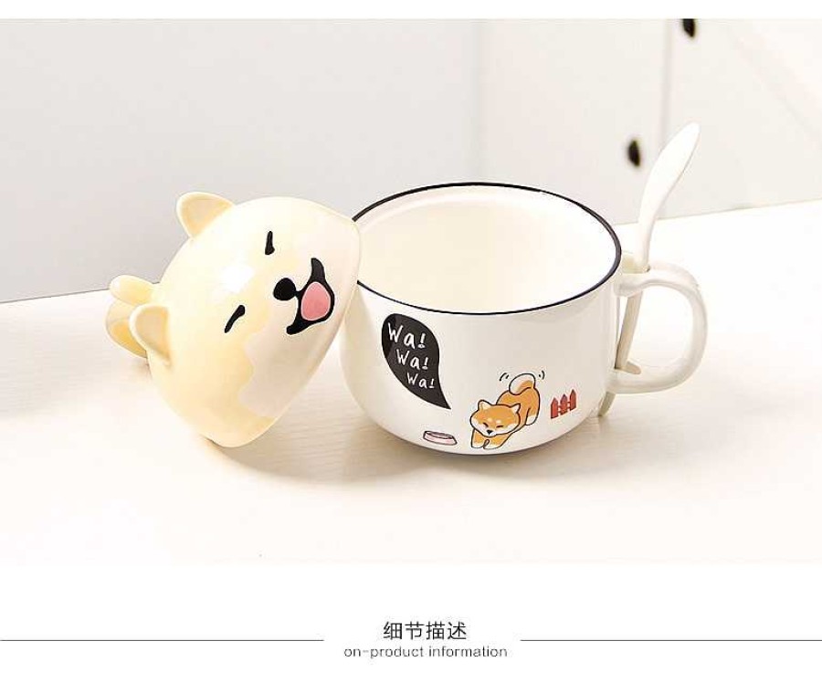 Bottles Kawaii Therapy | K W Ii Shi Inu Cer Mic Mug Limited Edition