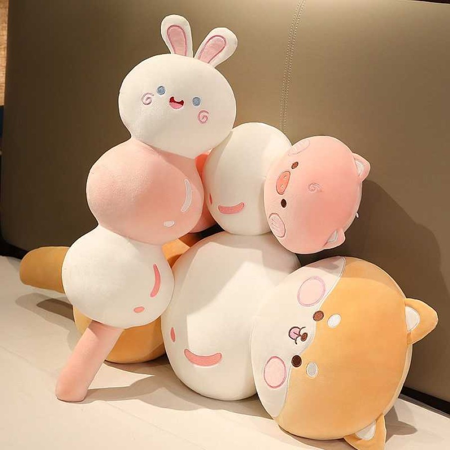 Plushies Kawaii Therapy | Kawaii Animal Dango Plush Xl (90Cm) Limited Edition