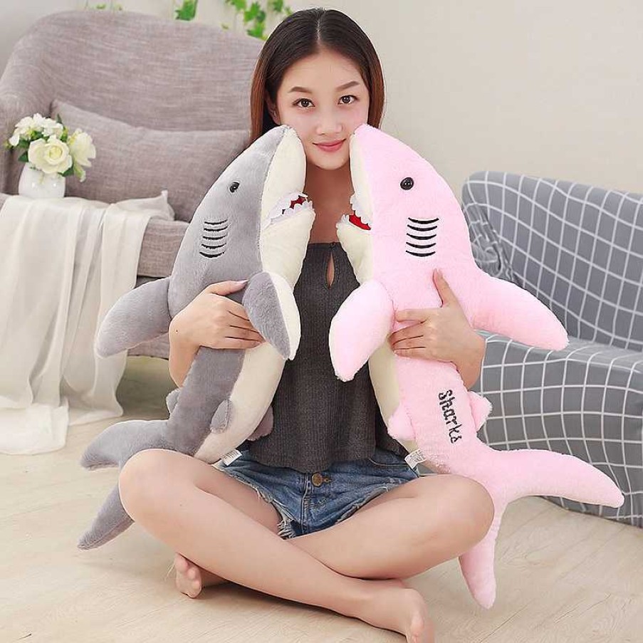 Plushies Kawaii Therapy | Kawaii Shark Plush Jumbo Edition (100Cm)